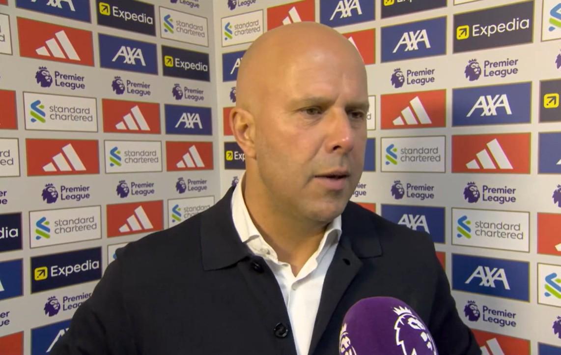 Kaiyun中国官网-斯洛特：枪手拿到9个角球但我们防得很好；我们阵容已经很强